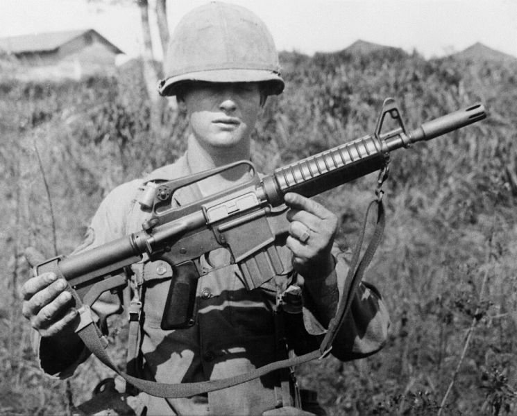 CAR-15 (XM177E1) as tested in 1966