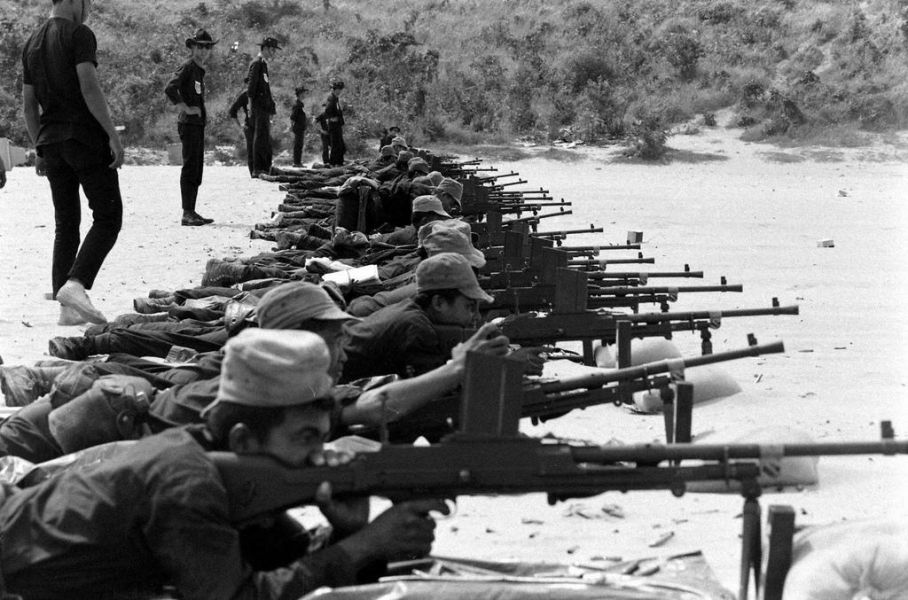 ARVN training with the L4? Bren in Vietnam